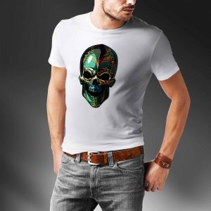 Camiseta Green Skull